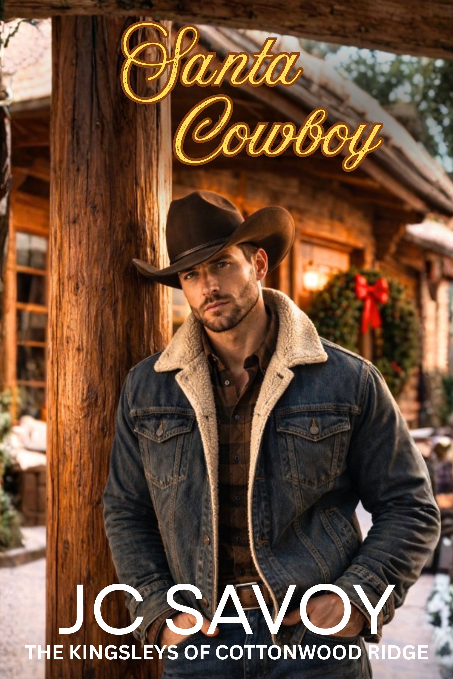 Book cover: Santa Cowboy by JC Savoy